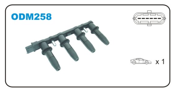 Cewka zapłonowa JANMOR ODM258 1208021