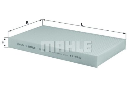 Filtr kabinowy KNECHT LA56 CU2951