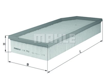 Filtr powietrza KNECHT LX752 C38145