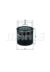 Filtr oleju KNECHT OC195 W67/1