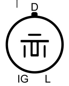 Alternator 12V LUCAS LRA02663 3140080