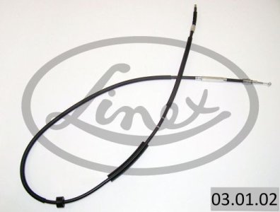 Linka hamulca LINEX 03.01.02 8D0609721H