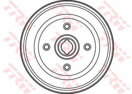 Bęben hamulcowy TRW DB4134 418025