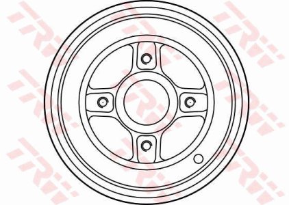 Bęben hamulcowy TRW DB4212 7700304984