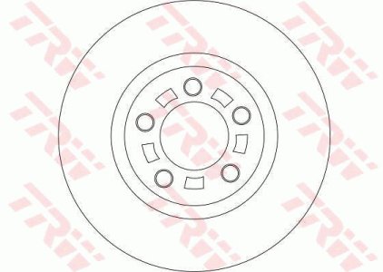 Tarcza hamulcowa TRW DF4385 BP6Y3325XD