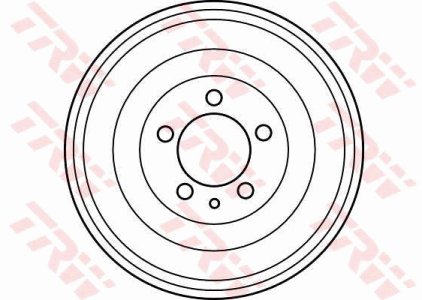 Bęben hamulcowy TRW DB4157 1311823080