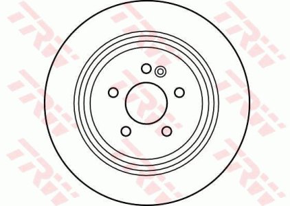 Tarcza hamulcowa TRW DF4196 1634230012