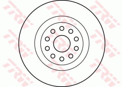Tarcza hamulcowa TRW DF4220 46776750