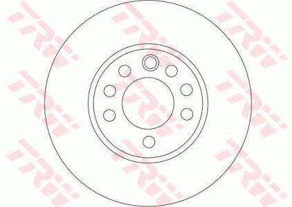 Tarcza hamulcowa TRW DF4293 569003