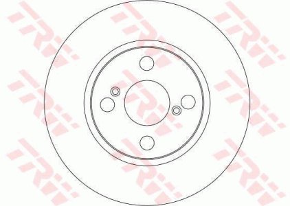 Tarcza hamulcowa TRW DF4403 4351202070