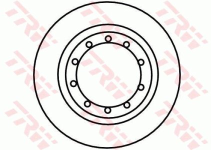 Tarcza hamulcowa TRW DF4329 5010260603