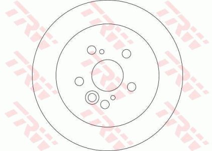 Tarcza hamulcowa TRW DF4441 4243142040
