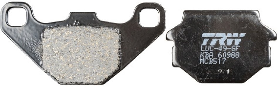 Klocki hamulcowe TRW MCB517 