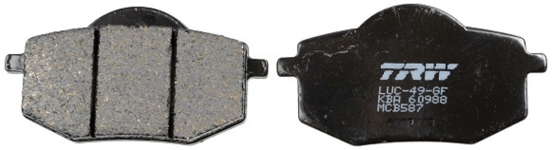 Klocki hamulcowe TRW MCB587 