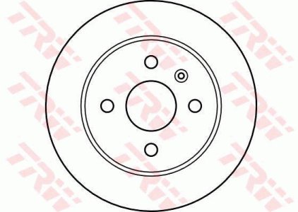 Tarcza hamulcowa TRW DF4050 569108