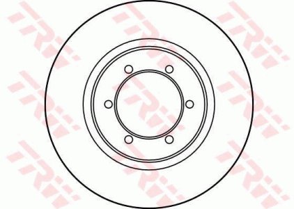 Tarcza hamulcowa TRW DF3118 MB618716