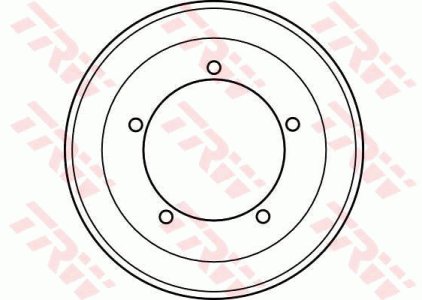 Bęben hamulcowy TRW DB4166 6464214