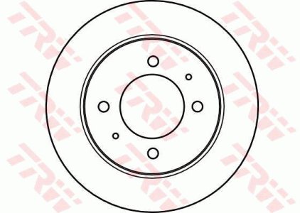 Tarcza hamulcowa TRW DF4122 5841129300