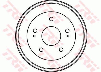 Bęben hamulcowy TRW DB4250 42610S2H000