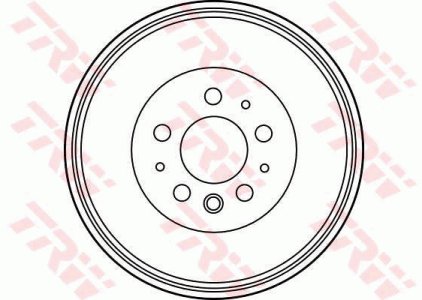 Bęben hamulcowy TRW DB4189 701609617
