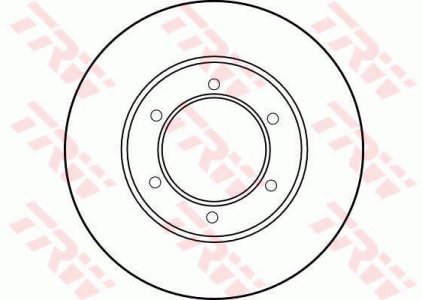 Tarcza hamulcowa TRW DF1418 4351235110