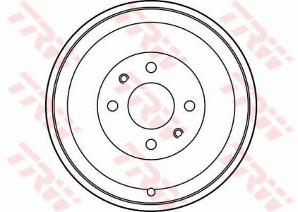 Bęben hamulcowy TRW DB4210 60814839