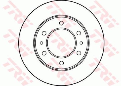 Tarcza hamulcowa TRW DF1920 4351235070