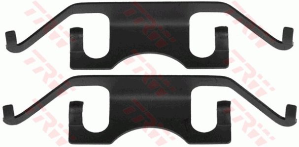 Zestaw montażowy klocków hamulcowych TRW PFK487 41640000