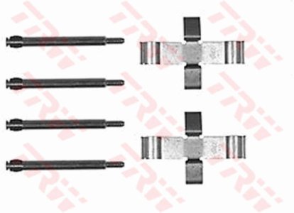 Zestaw montażowy klocków hamulcowych TRW PFK51 