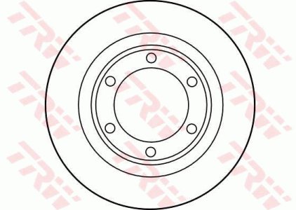 Tarcza hamulcowa TRW DF1107 95599322