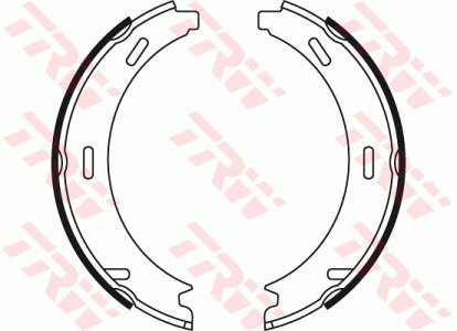 Szczęki hamulcowe TRW GS8481 2034200120