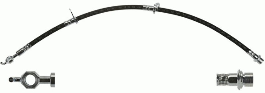 Przewód hamulcowy giętki TRW PHD172 5155060A30