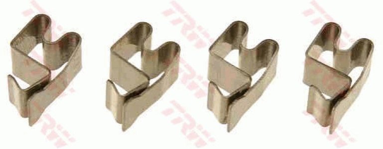 Zestaw montażowy klocków hamulcowych TRW PFK414 33412190