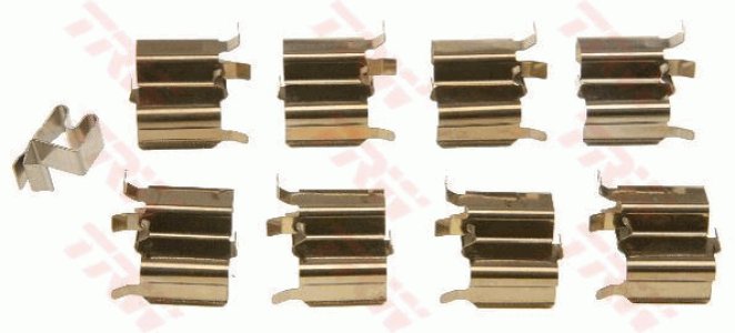 Zestaw montażowy klocków hamulcowych TRW PFK441 126124400