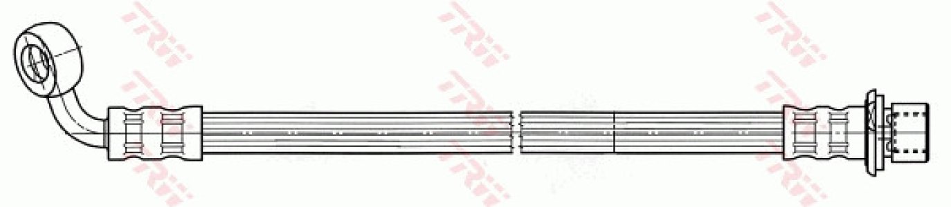 Przewód hamulcowy giętki TRW PHD473 9094702A08
