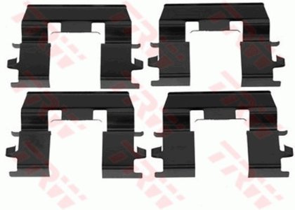 Zestaw montażowy klocków hamulcowych TRW PFK451 45012810000