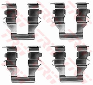 Zestaw montażowy klocków hamulcowych TRW PFK338 MB011990
