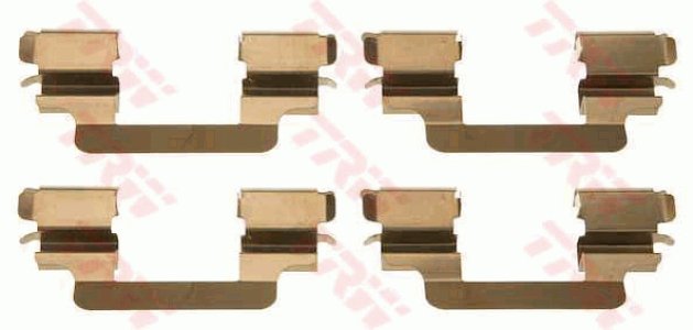 Zestaw montażowy klocków hamulcowych TRW PFK425 4211230