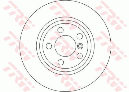 Tarcza hamulcowa TRW DF4392S 34113400151