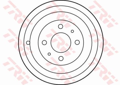 Bęben hamulcowy TRW DB4202 7774593