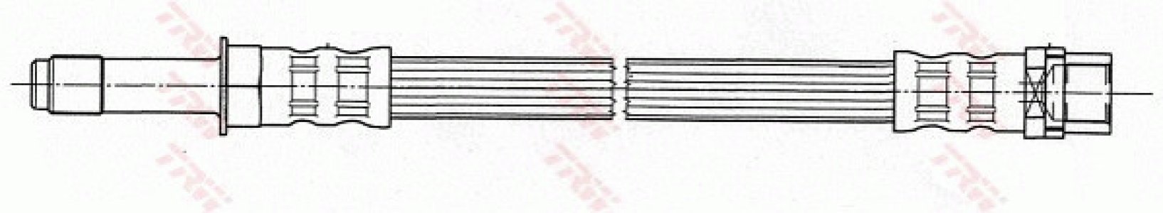Przewód hamulcowy TRW PHB478 9014280435