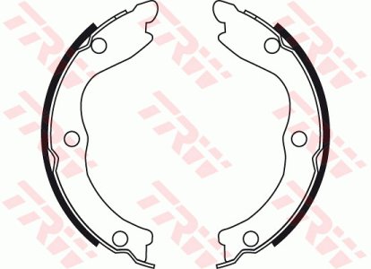 Szczęki hamulcowe TRW GS8710 D40608H725