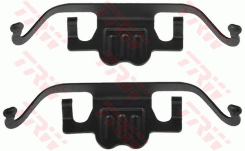 Zestaw montażowy klocków hamulcowych TRW PFK545 21116950000