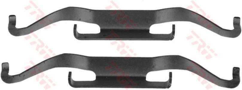 Zestaw montażowy klocków hamulcowych TRW PFK535 608168100