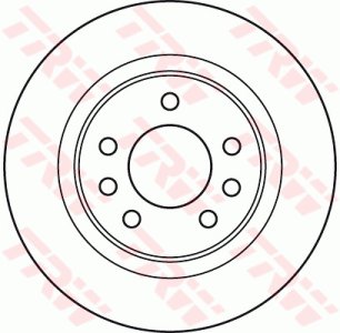 Tarcza hamulcowa TRW DF4960 15147719