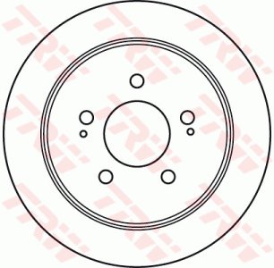 Tarcza hamulcowa TRW DF4986S 583294A350
