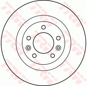 Tarcza hamulcowa TRW DF6047 424914