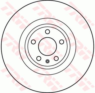 Tarcza hamulcowa TRW DF4695S 4F0615301G