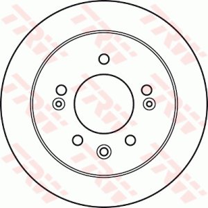 Tarcza hamulcowa TRW DF4923 584112H300
