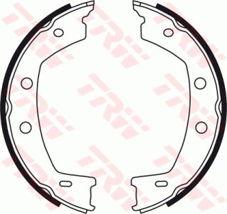 Szczęki hamulcowe TRW GS8751 LR001020